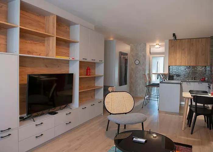 New York: A Spacious Modern With Parking Daire Sofya